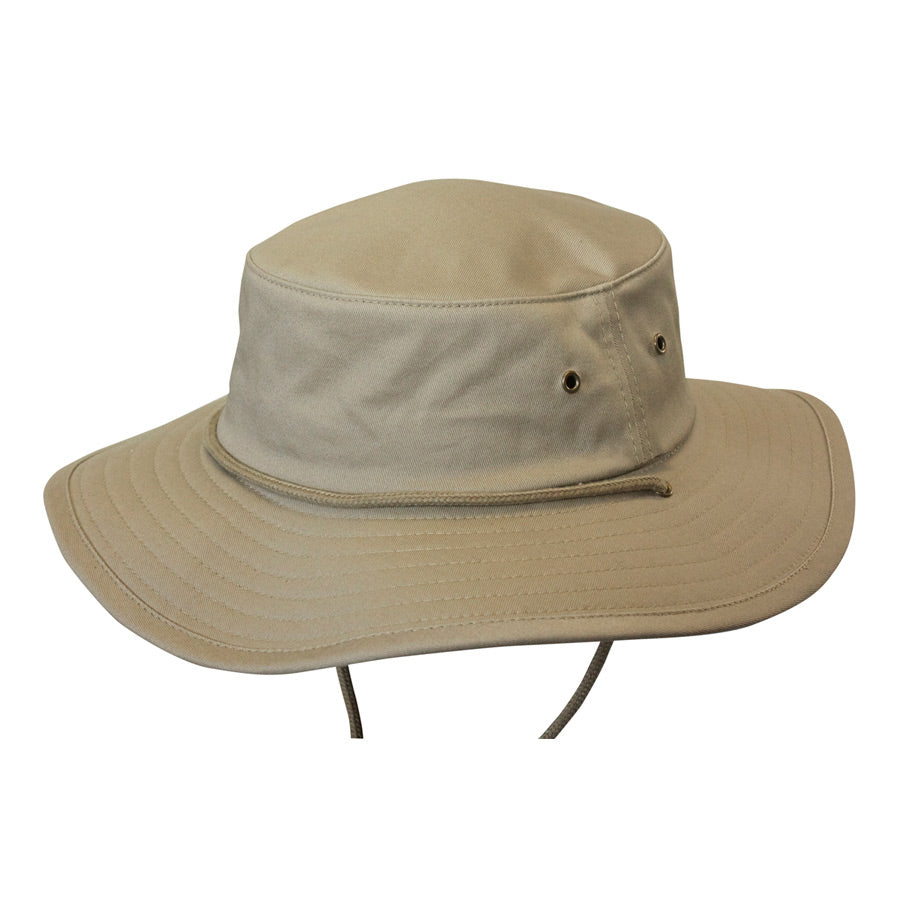 Conner Hats Men's Aussie Surf Organic Cotton Hat, Khaki, XL