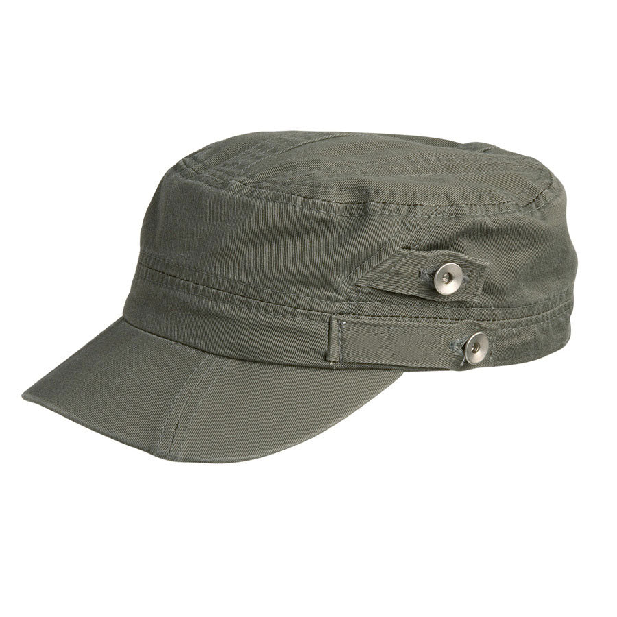 Conner Hats Men's Reduce Organic Cotton Army Fatigue Cap, Olive, Os