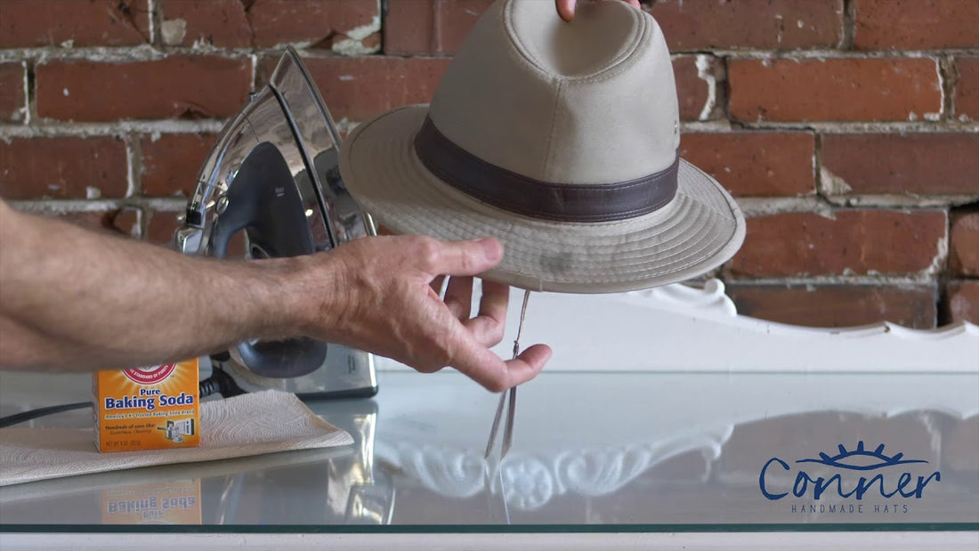 How to Clean and Remove a Stain From a Cloth Hat