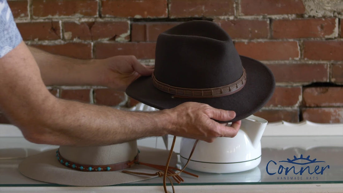 How to Steam & Reshape a Felt Hat