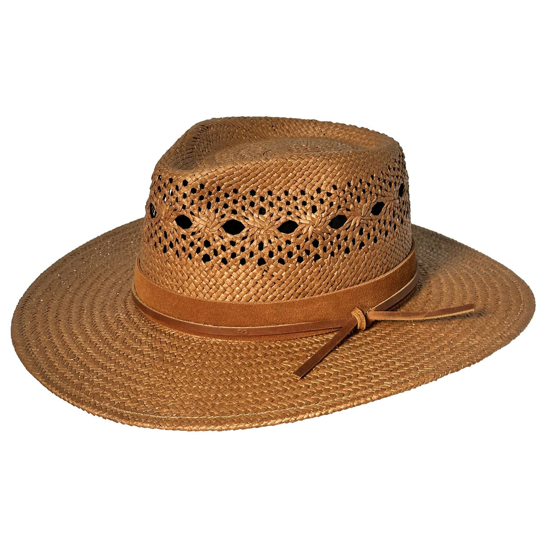 Conner Hats Tan / Small Aspen Vented Toyo Straw Hat