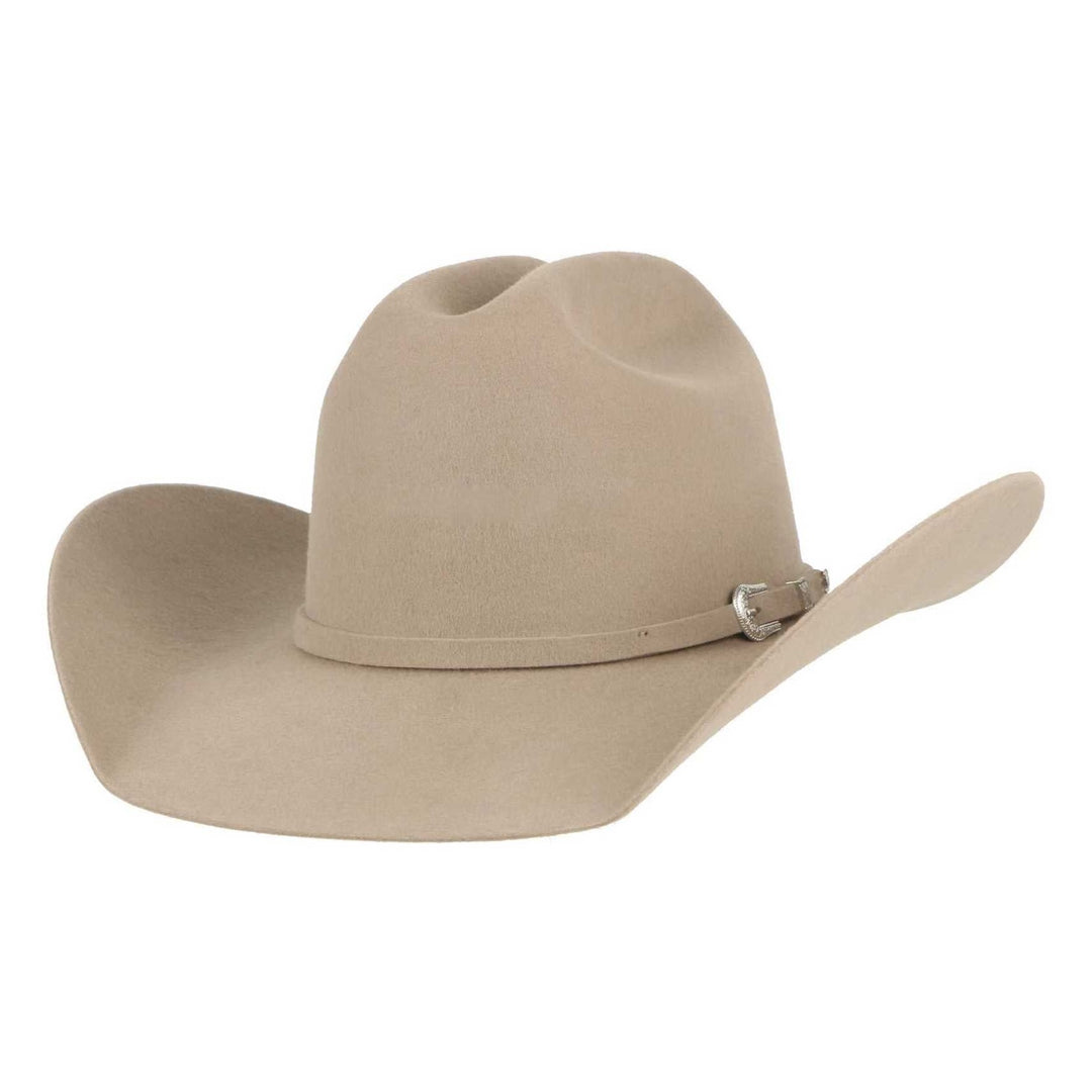 The American Cattleman merino wool cowboy hat in Putty