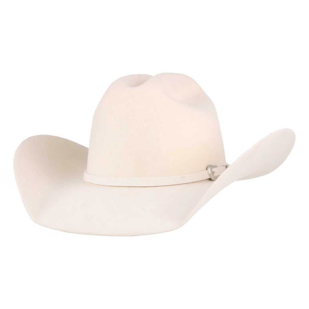 The American Cattleman merino wool cowboy hat in Silverbelly