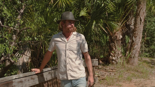 Video: the Indy Jones hat being worn outdoors