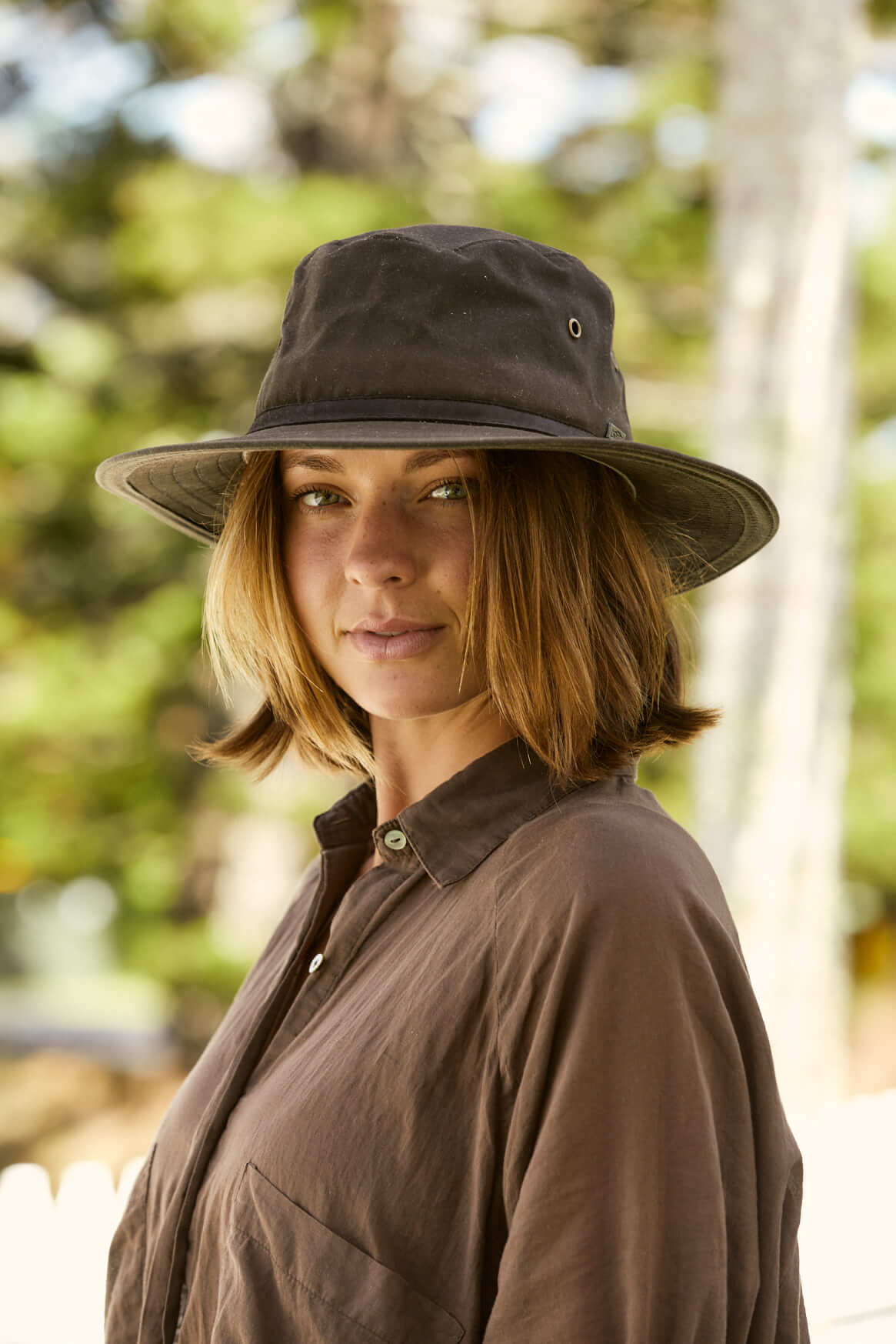 Packable rain store hats for women