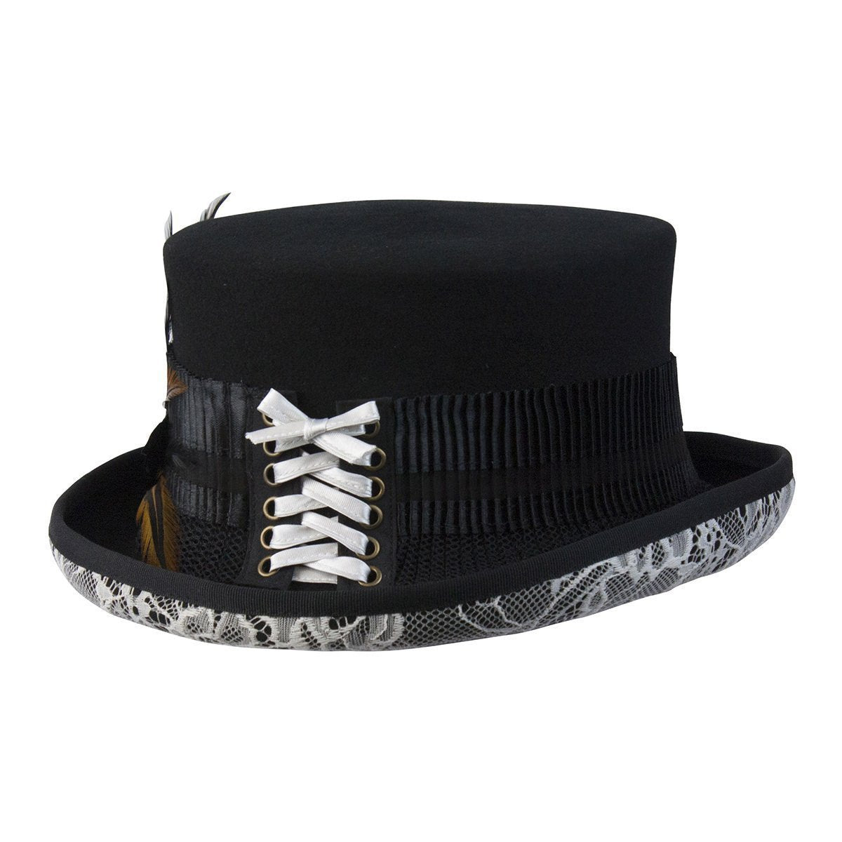 LIHUA 25cm (9.8 inch) Steampunk / Mad Hatter Top Hat Victorian