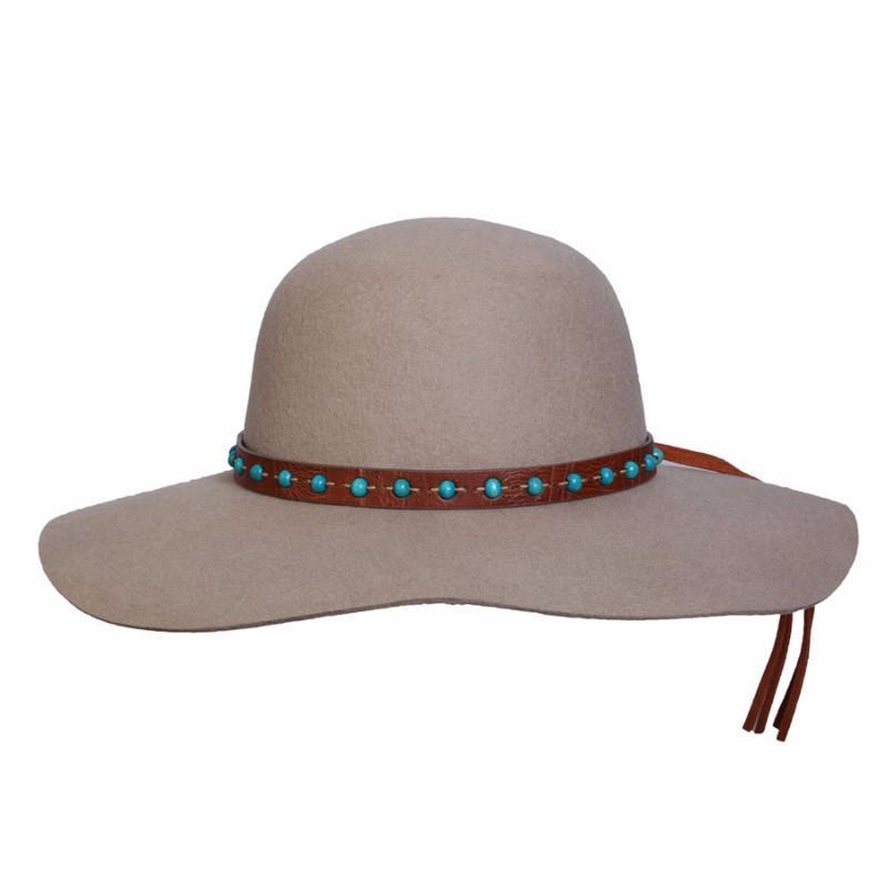 Women's Wool Hat in color Putty